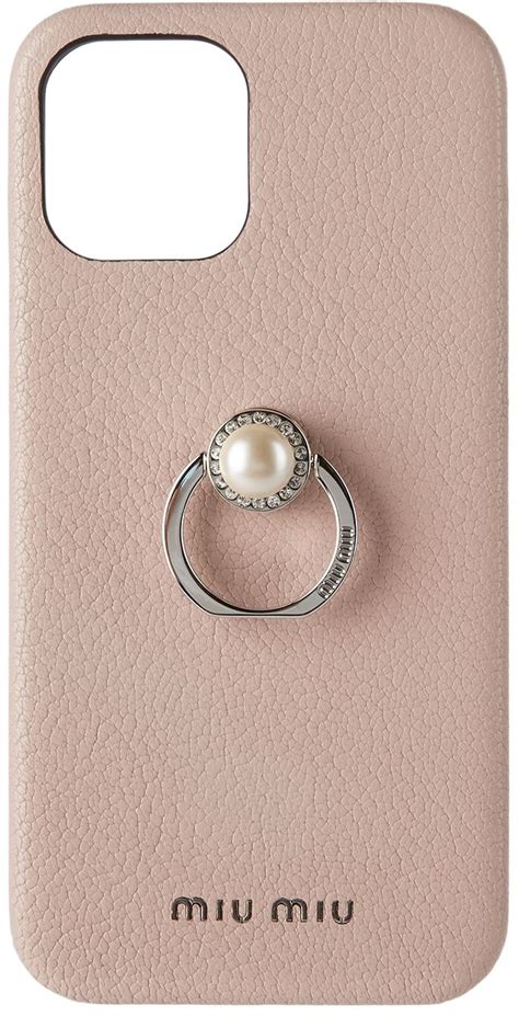 miu miu leather iphone case|Official Website and Online Boutique .